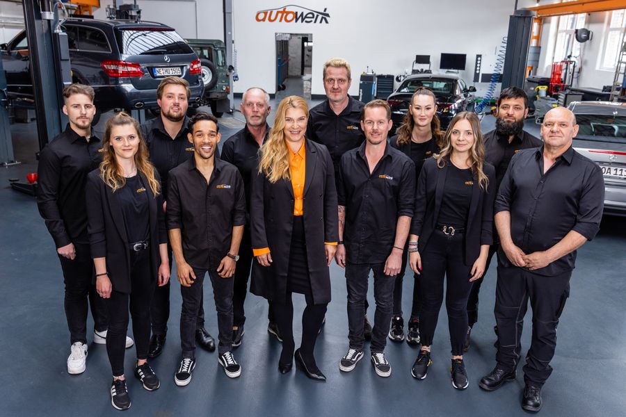 die Mitarbeiter von autowerk Düsseldorf